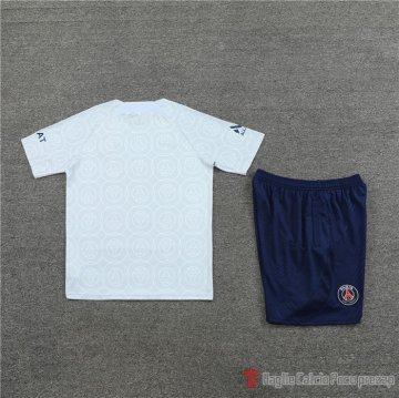 Chandal Del Paris Saint-germain Manica Corta 2022-2023 Gris - Pantalon Corto