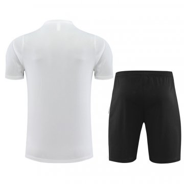 Tuta da Track Paris Saint-germain Manica Corta 23-24 Blanco - Pantalon Corto