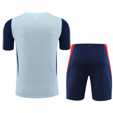 Tuta da track Spagna Manica Corta 2023-24 Azul - Pantalon Corto