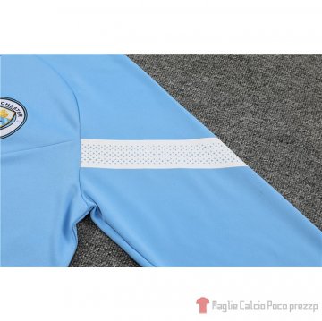 Felpa Della Tuta Manchester City 22-23 Azul