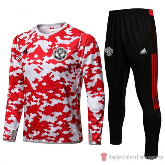Tuta Da Track Felpa Manchester United 2021 Rojo Y Blanco - Clicca l'immagine per chiudere