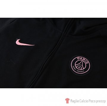 Felpa Della Tuta Paris Saint-germain 2021-22 Negro Y Rosa