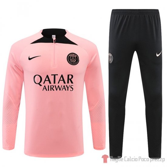 Felpa Della Tuta Paris Saint-germain 2022-23 Rosa - Clicca l'immagine per chiudere