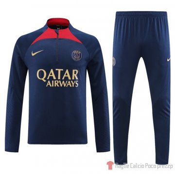 Felpa Della Tuta Paris Saint-germain 2023-24 Azul Felpa Della Tuta Paris Saint-germain 2023-24 Azul