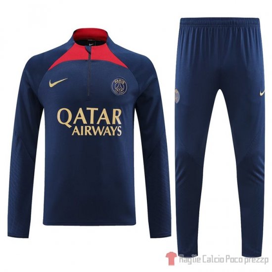 Felpa Della Tuta Paris Saint-germain 2023-24 Azul - Clicca l'immagine per chiudere