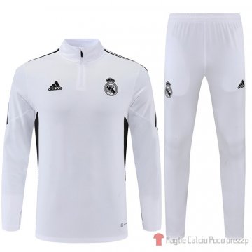 Felpa Della Tuta Real Madrid 2022-2023 Blanco Felpa Della Tuta Real Madrid 2022-2023 Blanco