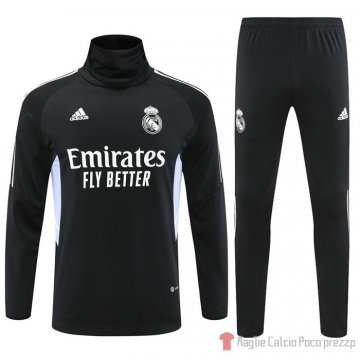 Felpa Della Tuta Real Madrid 2022 Negro Felpa Della Tuta Real Madrid 2022 Negro