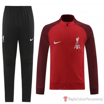 Giacca Della Tuta Liverpool 2022-2023 Rojo Giacca Della Tuta Liverpool 2022-2023 Rojo