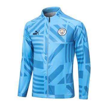 Giacca Manchester City 22-23 Azul Claro Giacca Manchester City 22-23 Azul Claro