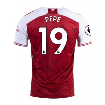 Maglia Arsenal Giocatore Pepe Home 20-21 Maglia Arsenal Giocatore Pepe Home 20-21