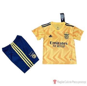 Maglia Benfica Away Bambino 22-23