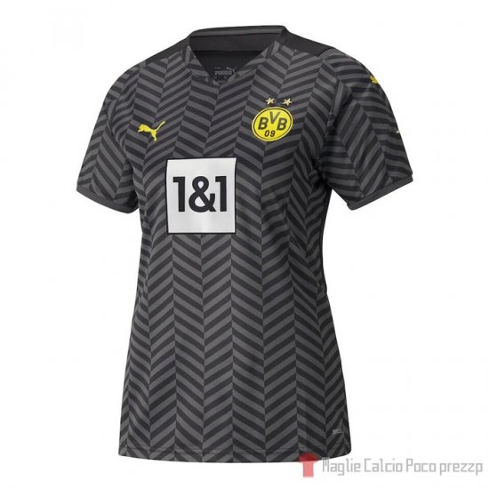 Maglia Borussia Dortmund Away Donna 21-22 - Clicca l'immagine per chiudere