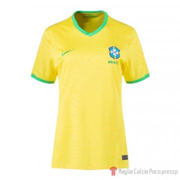 Maglia Brasil Home Donna 2023 Maglia Brasil Home Donna 2023
