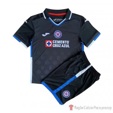 Maglia Cruz Azul Terza Bambino 22-23