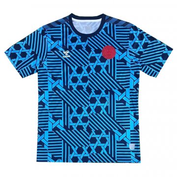 Maglia De Allenamento Danimarca 23-24 Azul Maglia De Allenamento Danimarca 23-24 Azul