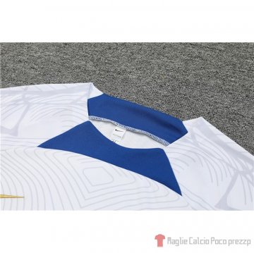 Maglia De Allenamento Francia 2022-2023 Blanco