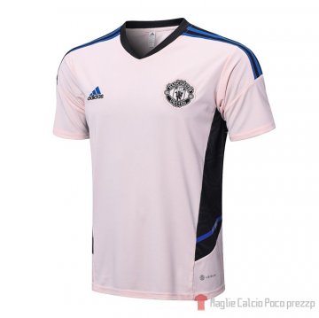 Maglia De Allenamento Manchester United 22-23 Rosa Maglia De Allenamento Manchester United 22-23 Rosa
