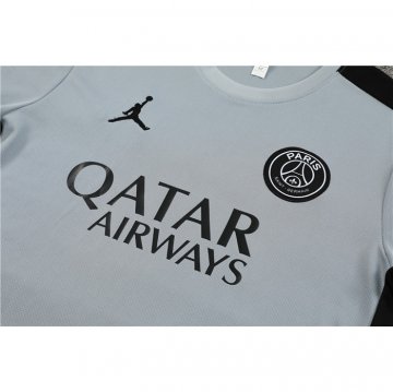 Maglia De Allenamento Paris Saint-germain Jordan 23-24 Gris