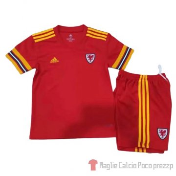 Maglia Galles Home Bambino 2020