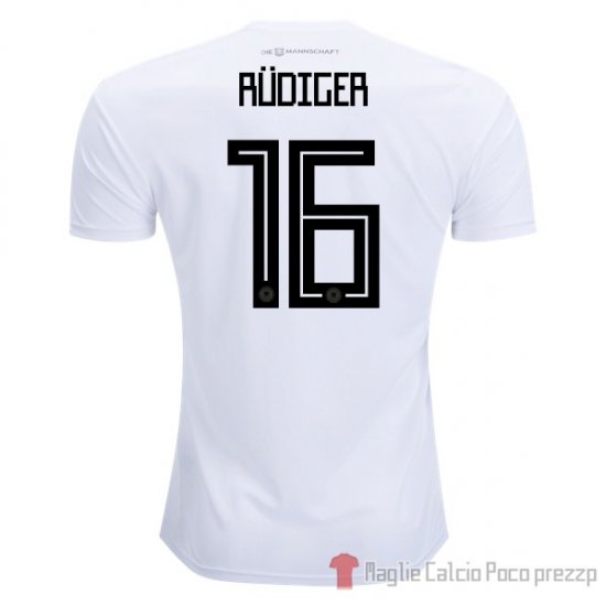 Maglia Germania Giocatore Rudiger Home 2018 - Clicca l'immagine per chiudere
