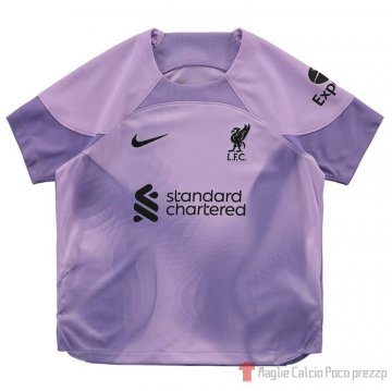 Maglia Liverpool Portiere Home Bambino 22-23