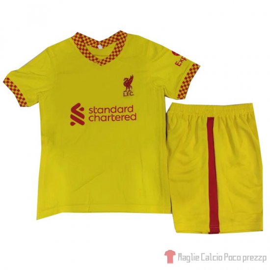 Maglia Liverpool Terza Bambino 21-22 - Clicca l'immagine per chiudere