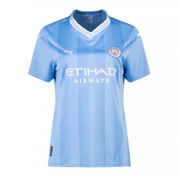 Maglia Manchester City Home Donna 23-24 Maglia Manchester City Home Donna 23-24