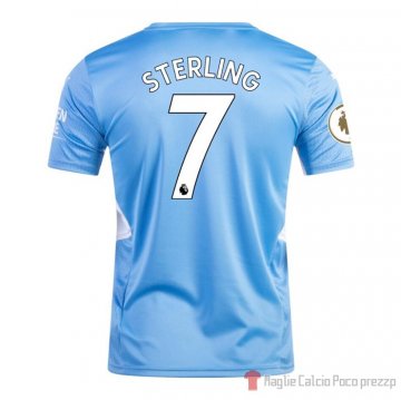 Maglia Manchester City Giocatore Sterling Home 21-22