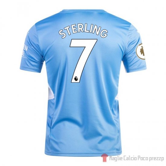 Maglia Manchester City Giocatore Sterling Home 21-22 - Clicca l'immagine per chiudere