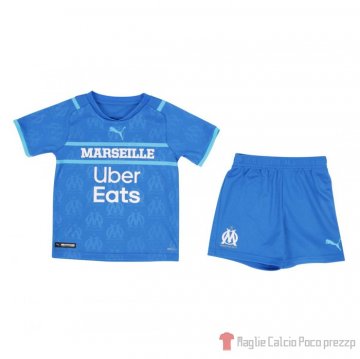 Maglia Olympique Marsella Terza Bambino 21-22 Maglia Olympique Marsella Terza Bambino 21-22