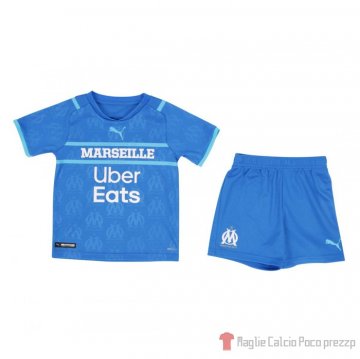 Maglia Olympique Marsella Terza Bambino 21-22