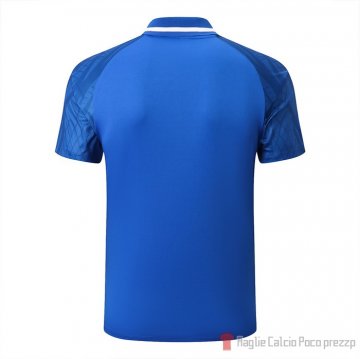 Maglia Polo Del Atletico Madrid 22-23 Azul Oscuro