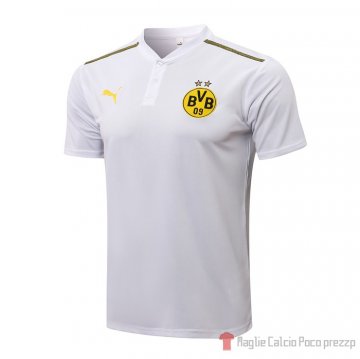 Maglia Polo Del Borussia Dortmund 21-22 Blanco Maglia Polo Del Borussia Dortmund 21-22 Blanco