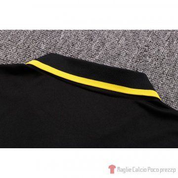 Maglia Polo Del Borussia Dortmund 22-23 Negro Y Amarillo