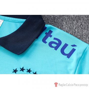 Maglia Polo Del Brasile 2022-23 Azul