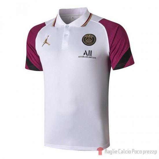 Polo Paris Saint-germain Jordan 2020-21 Blanco - Clicca l'immagine per chiudere