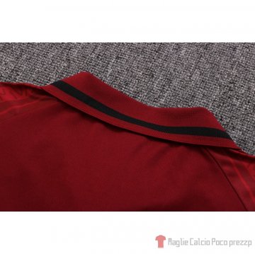 Maglia Polo Del Portogallo 22-23 Rojo