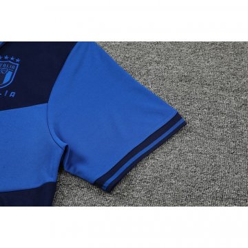 Maglia Polo Italia 2022-23 Blu