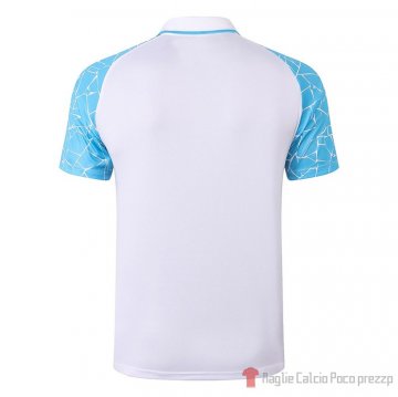 Maglia Polo Manchester City 20-21 Bianco