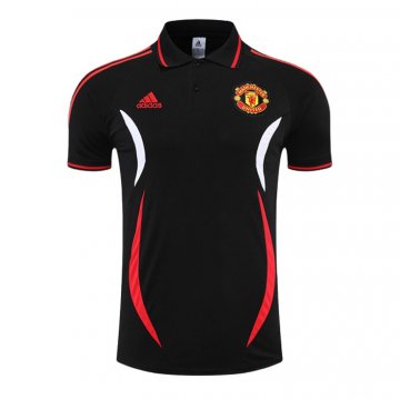 Maglia Polo Manchester United 2022-23 Nero Maglia Polo Manchester United 2022-23 Nero