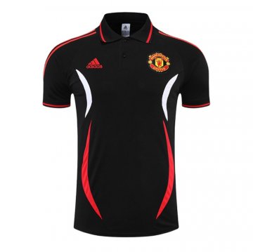 Maglia Polo Manchester United 2022-23 Nero