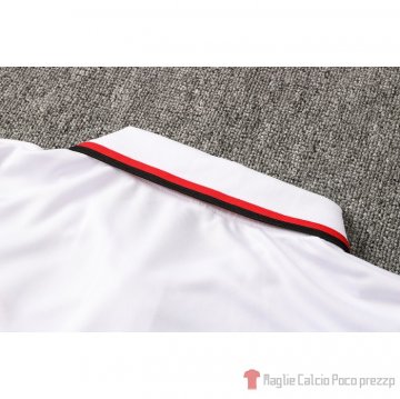 Maglia Polo Milan 21-22 Bianco