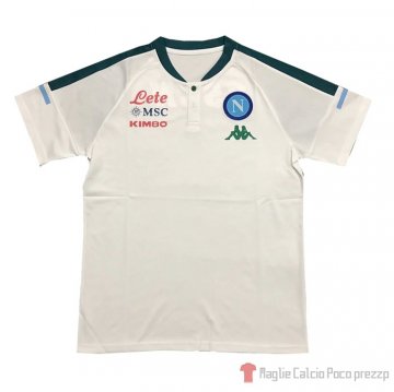 Maglia Polo Napoli 20-21 Bianco Maglia Polo Napoli 20-21 Bianco