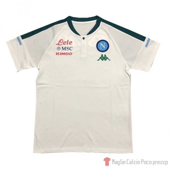 Maglia Polo Napoli 20-21 Bianco - Clicca l'immagine per chiudere
