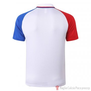 Maglia Polo Paris Saint-Germain Jordan 2020/2021 Bianco