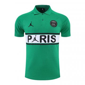 Maglia Polo Paris Saint-germain Jordan 22-23 Verde Maglia Polo Paris Saint-germain Jordan 22-23 Verde