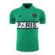 Maglia Polo Paris Saint-germain Jordan 22-23 Verde