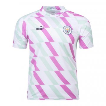 Maglia Pre-partita Del Manchester City 2023 Blanco Maglia Pre-partita Del Manchester City 2023 Blanco