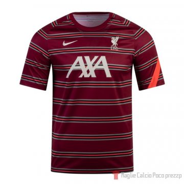 Maglia pre-partita Liverpool 2022 Rosso Maglia pre-partita Liverpool 2022 Rosso