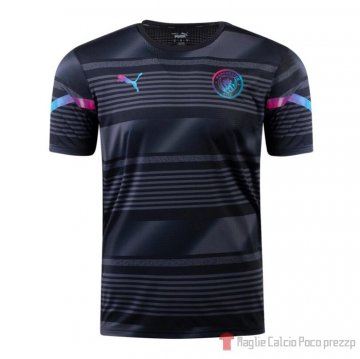 Maglia Pre Partido Del Manchester City 2022 Nero Maglia Pre Partido Del Manchester City 2022 Nero